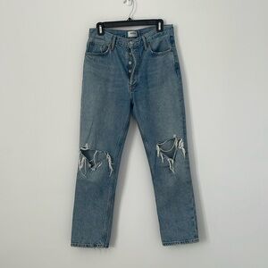 AGolde Riley High Rise Jean - Size 28